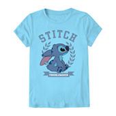 Disney T-Shirt Lilo and Stitch for Girl Jersey Long Sleeves Cotton 6230  Cream : : Fashion