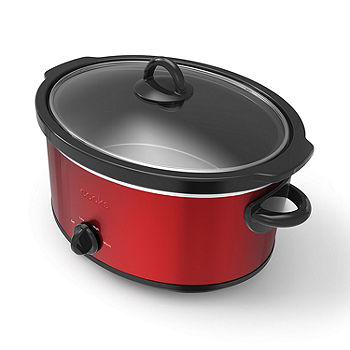 Cooks 6 Quart Slow Cooker 22319 22139C, Color: Brushed Stainless - JCPenney
