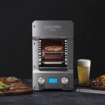 Kalorik® Multi-Purpose Waffle, Grill and Sandwich Maker, Stainless Ste