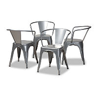 Ryland 4-pc. Side Chair, One Size, Gray