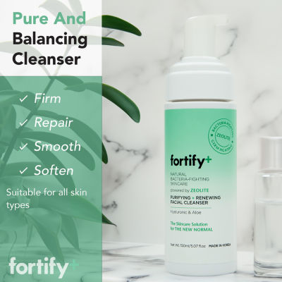 Fortify+ Purifying + Protecting Facial Cleanser