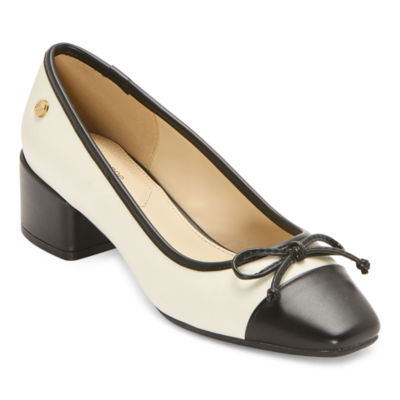 Liz Claiborne Womens Fredson Flat Heel Pumps - JCPenney