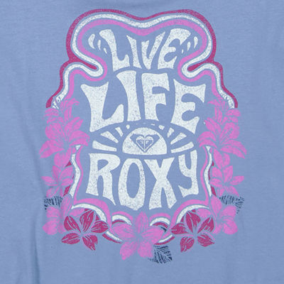 Roxy Big Girls Crew Neck Long Sleeve Graphic T-Shirt