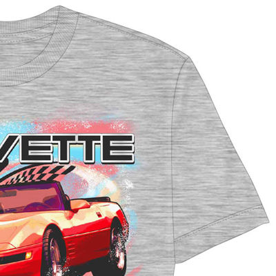 Mens Short Sleeve Corvette Graphic T-Shirt