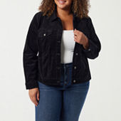 Jcpenney black jean jacket fashion