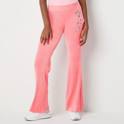 Juicy By Juicy Couture Womens Mid Rise Flare Track Pant-Juniors