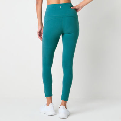 Xersion EverPerform Womens Cotton High Rise 7/8 Ankle Leggings