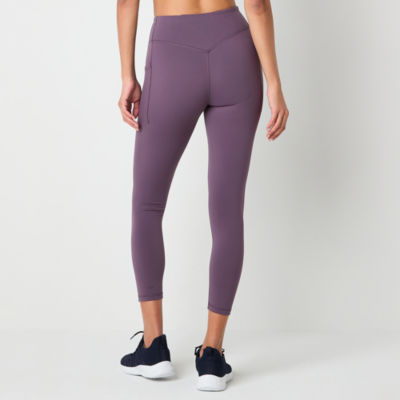 Xersion EverRestore Womens High Rise Moisture Wicking 23" Cropped Legging