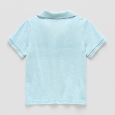 Okie Dokie Toddler & Little Boys Short Sleeve Regular Fit Polo Shirt