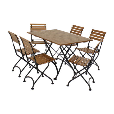 7-pc. Weather Resistant Rectangular Dining Set