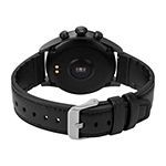 Timex Tech Iconnect Pro Mens Black Leather Smart Watch Tw2u32300so