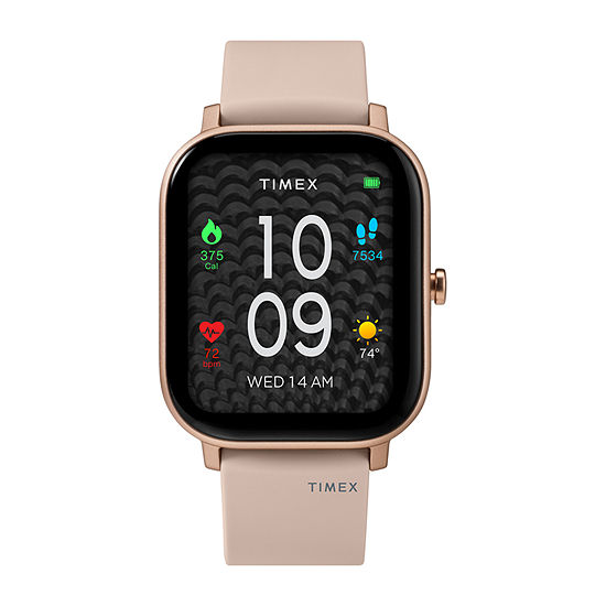 Timex Tech Metropolitan S Womens Pink Smart Watch Tw5m43300iq