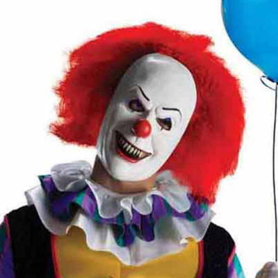 Mens It Pennywise Deluxe Clown 5-pc. Costume