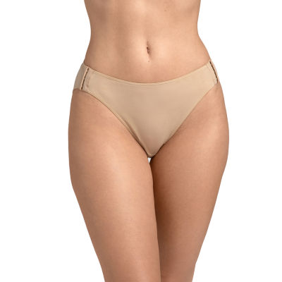 Slick Chicks Highcut Brief, Beige