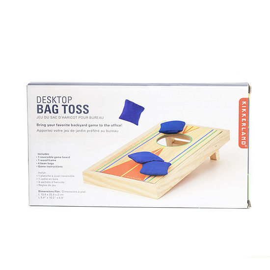Kikkerland Desktop Bag Toss Table Game