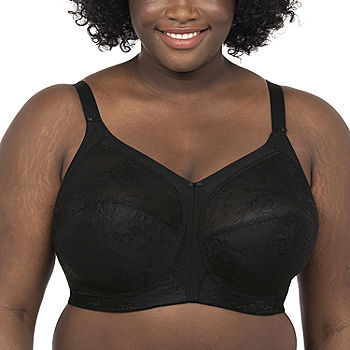 Jacquard Front-Close Wireless Bra  Wireless bra, Plus size women