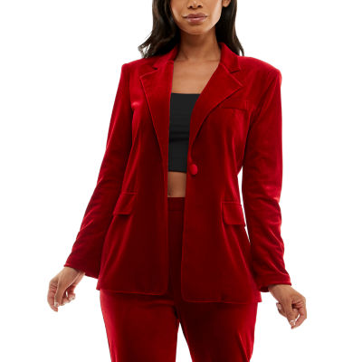 red blazer for women