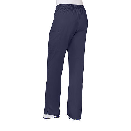 Fundamentals By White Swan 14720 Cargo Womens Tall Scrub Pants, X-large Tall, Blue