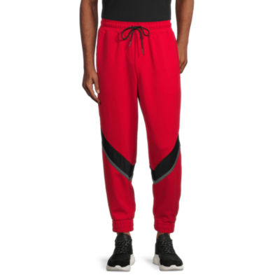 Sports Illustrated Mens Jogger Pant, Color Red Multi JCPenney