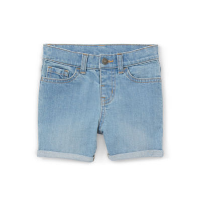 Okie Dokie Toddler & Little Girls Adjustable Waist Midi Short, Color