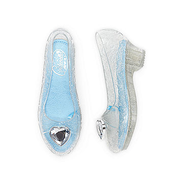 Clear Glass Slippers Cinderella Shoes Disney Princess Halloween Costume  Heels