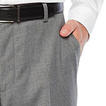 JF J.Ferrar Ultra Comfort Medium Gray Super Slim Fit Stretch Suit Pants