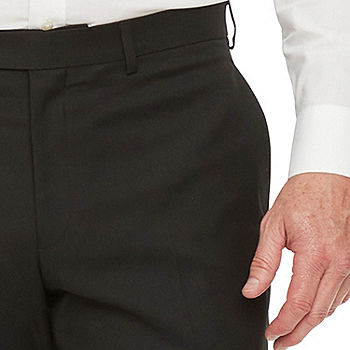 Van Heusen Men's Slim Fit Flex 4-Way Stretch Tech Pant, Black, 29W x 30L at   Men's Clothing store
