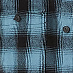 mutual weave Mens Long Sleeve Regular Fit Flannel Shirt