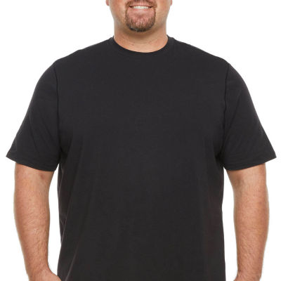 Stylus Big and Tall Mens Crew Neck Short Sleeve T-Shirt