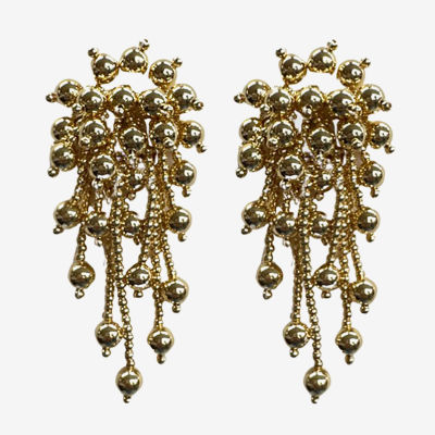 Bijoux Bar 2024 Drop Earrings, Color: Gold - JCPenney