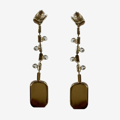 Bijoux Bar Square Drop Earrings