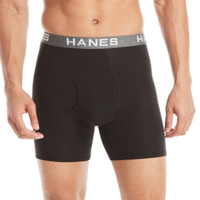 Hanes Men's FreshIQ™ ComfortFlex® Waistband Boxer Brief 4-Pack-JCPenney