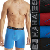 Hanes Ultimate® Men's Underwear Comfort Flex Fit® Total Support Pouch® Boxer  Brief - Black/Grey, 4 pk - Kroger