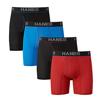 Hanes Mens Ultimate® Comfort Flex Fit® Ultra Lightweight Breathable Mesh  Boxer Briefs Assorted Colors 4-Pack - Apparel Direct Distributor