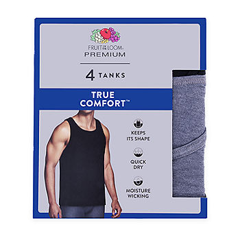 Fruit of the Loom Men's Cooling Undershirts, Quick Dry & Moisture Wicking
