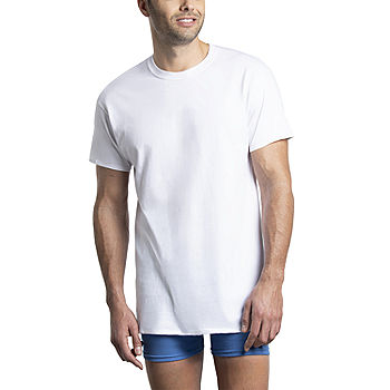 Fruit of the Loom Premium Bonus Pack Mens 6 Pack Short Sleeve Crew Neck  T-Shirt, Color: White - JCPenney