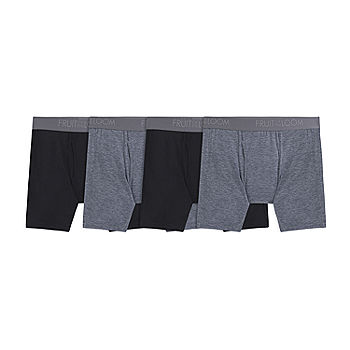 Fruit of the Loom Men's Cotton Stretch Boxer Briefs, 7 Pack