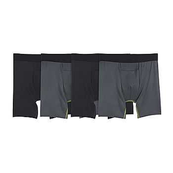 Fruit of the Loom Men's Crafted Comfort Boxer Briefs, 3 Pack 