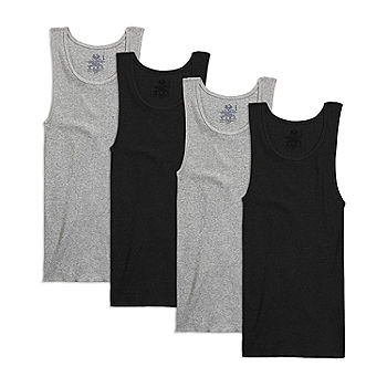 Thereabouts Little & Big Boys 4 Pack Crew Neck Tank