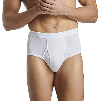 Fruit of the Loom Men's Underwear White Briefs Medium Size - 6 Pack 