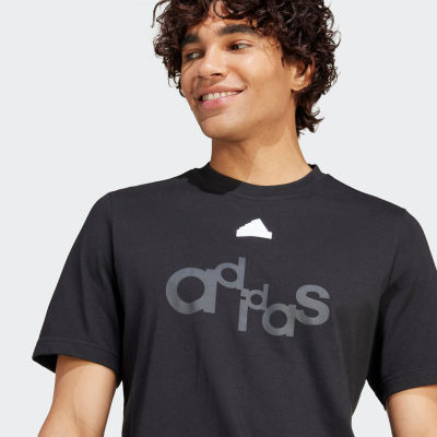 adidas Mens Crew Neck Short Sleeve T-Shirt