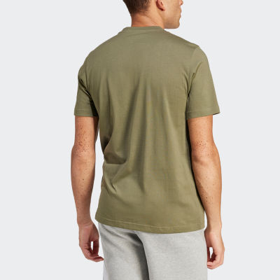 adidas Mens Crew Neck Short Sleeve T-Shirt