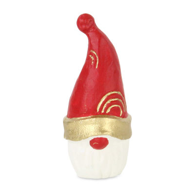 Santa Cast Iron 5.75''H Gnome