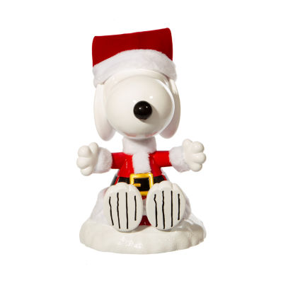 Kurt Adler Peanuts Santa Snoopy Christmas Tree Topper