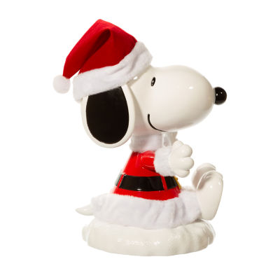 Kurt Adler Peanuts Santa Snoopy Christmas Tree Topper