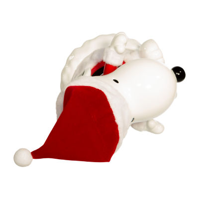 Kurt Adler Peanuts Santa Snoopy Christmas Tree Topper