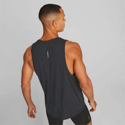 PUMA Mens Crew Neck Sleeveless Tank Top