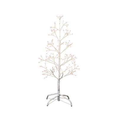 Kurt Adler Birch With White Led 3 Foot Multi-Function Lights Christmas Tree