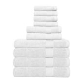 MADISON PARK Signature 800 GSM White 100% Cotton Bath Sheet (Set of 2)  MPS73-432 - The Home Depot