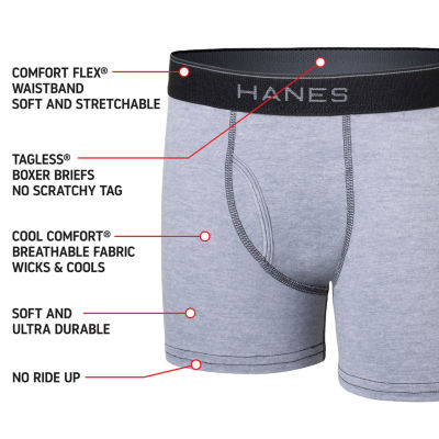 Hanes Ultimate Little & Big Boys 5 Pack Boxer Briefs